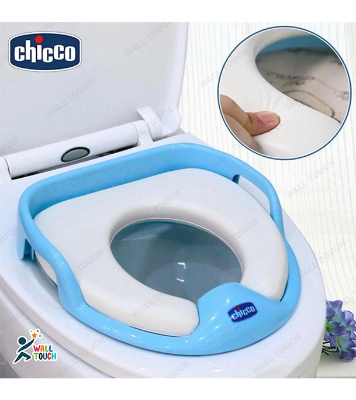 Picture of Chicco Soft Baby Comod/Toilet Seat  Potty Trainer Safe Hygiene (Blue)
