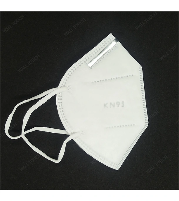 Picture of 5 Layer 1 Pc/Poly Folding KN95 / KN-95 Protective Mask With Steel & PVC Nose Clip.