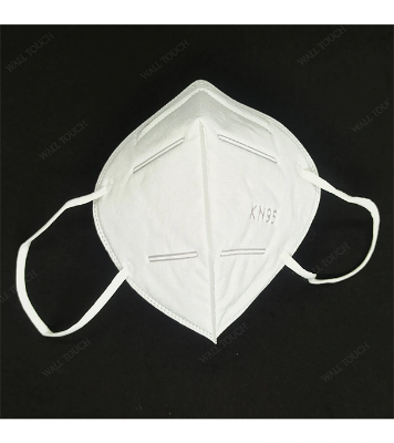 Picture of 5 Layer 1 Pc/Poly Folding KN95 / KN-95 Protective Mask With Steel & PVC Nose Clip.