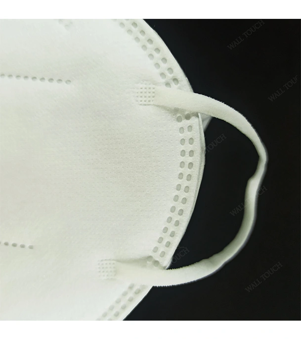 Picture of 5 Layer 1 Pc/Poly Folding KN95 / KN-95 Protective Mask With Steel & PVC Nose Clip.