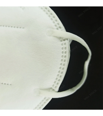 Picture of 5 Layer 1 Pc/Poly Folding KN95 / KN-95 Protective Mask With Steel & PVC Nose Clip.