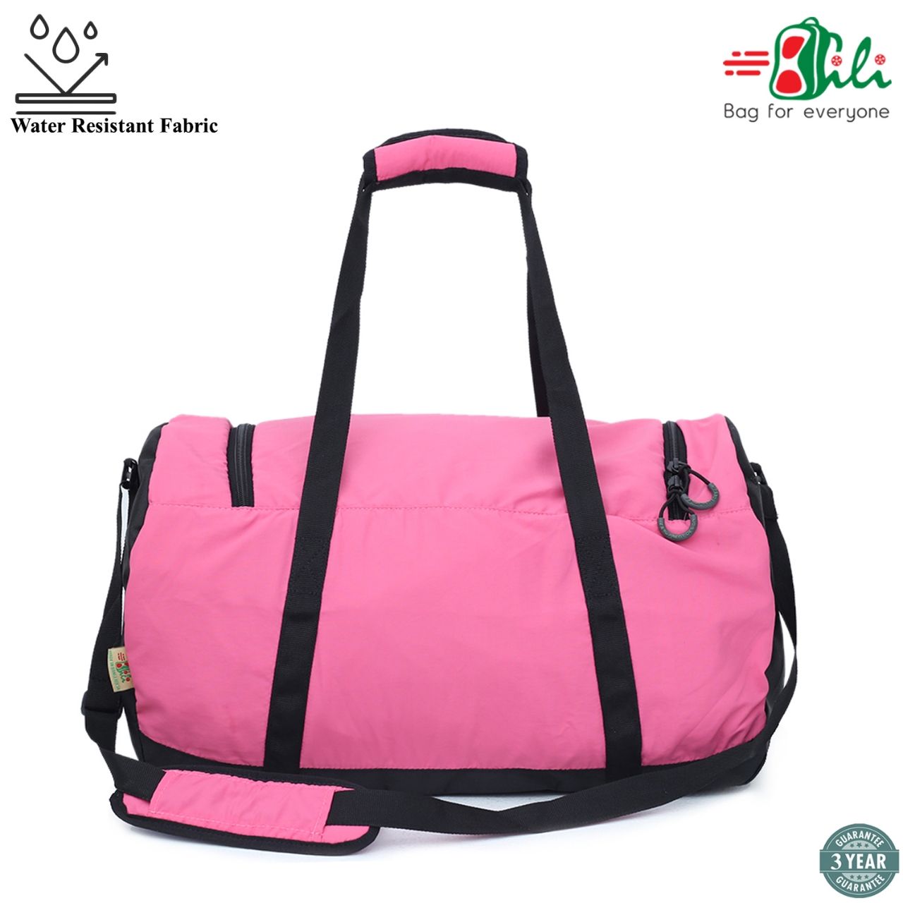 Picture of Bili Online Packable 20 Liter Duffel Bag (Hot Pink)