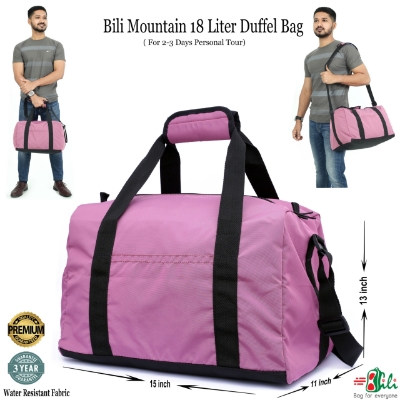 Picture of Bili Online Mountain 18 Liter Duffel Bag-Travel Bag-Personal Tour Bag-Medium Travel Bag-Waterproof Bag-Premium Travel Bag-Gym Bag-Tourist Bag - Travel Bag For Men