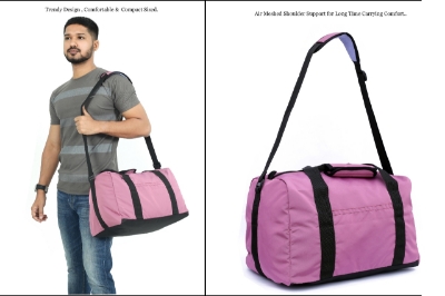 Picture of Bili Online 18 liter Gym Bag Gym Bag Fitness Bag Travel Bag Sports and Gym Bag Sports Duffel bag Travel & Gym Bags for Both Men And Women Fitness Bag Men's And Women's Bag