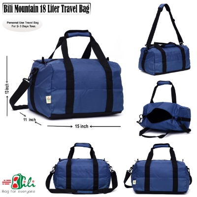 Picture of Bili Online Mountain 18 Liter Duffel Bag-Travel Bag-Personal Tour Bag-Medium Travel Bag-Waterproof Bag-Premium Travel Bag-Gym Bag-Tourist Bag - Travel Bag For Men