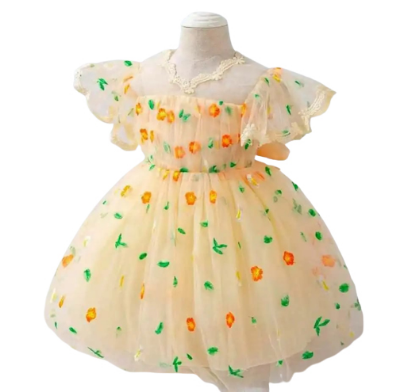 Buy Premium Quality  China Baby Party Dress BD-05 Online at Best Price