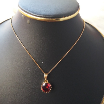 Picture of Long Chain Round Shape Locket/Pendant Necklace for Women - Pendant for Women - Locket for Girls