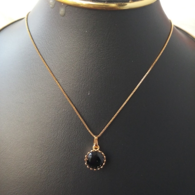 Picture of Long Chain Round Shape Locket/Pendant Necklace for Women - Pendant for Women - Locket for Girls