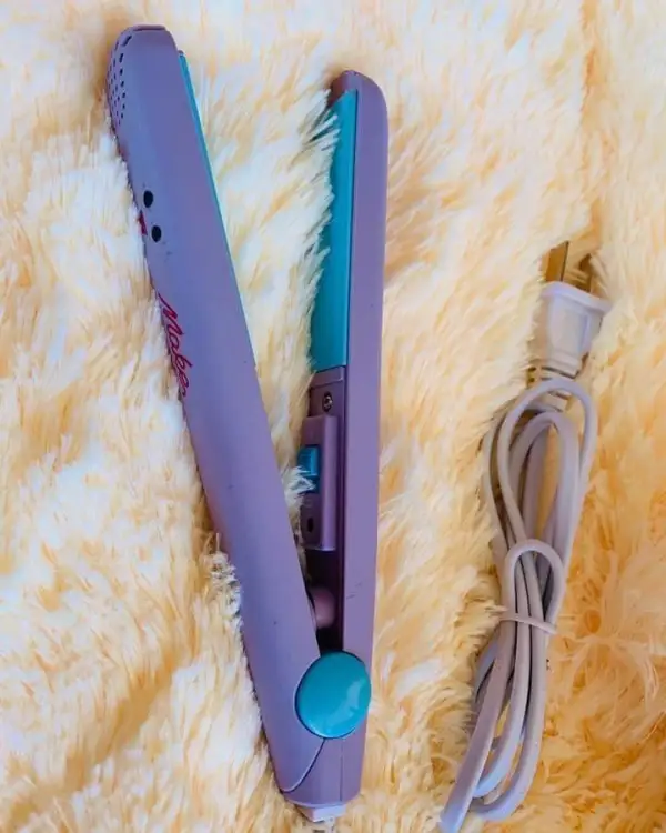 Buy Hair Iron Curling Hair Flat Iron Straightening Brush Hair Comb Mini Hair Straightener And Curling Iron Styling Tools - Hair Straightener at Best Price In Bangladesh