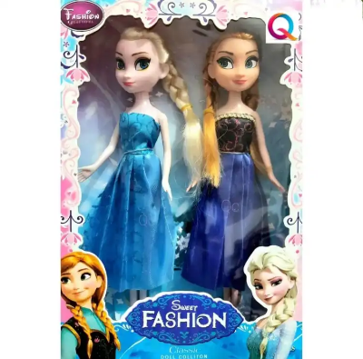 Buy Frozen anna & elsa doll set for girls play and fun - doll at Best Price In Bangladesh