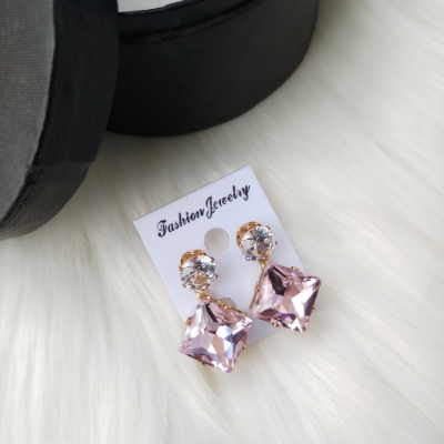 Picture of Stone Earrings (Multicolor) For Women & Girls - 1 Pair Model-ST176 - Ear ring - Earrings - Earrings for Girls - Earrings for Women - কানের দুল