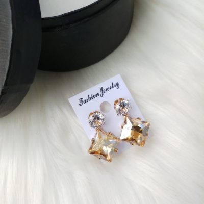 Picture of Stone Earrings (Multicolor) For Women & Girls - 1 Pair Model-ST176 - Ear ring - Earrings - Earrings for Girls - Earrings for Women - কানের দুল