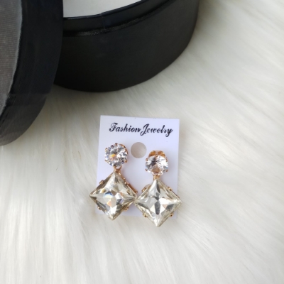 Picture of Stone Earrings (Multicolor) For Women & Girls - 1 Pair Model-ST176 - Ear ring - Earrings - Earrings for Girls - Earrings for Women - কানের দুল