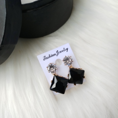 Picture of Stone Earrings (Multicolor) For Women & Girls - 1 Pair Model-ST176 - Ear ring - Earrings - Earrings for Girls - Earrings for Women - কানের দুল