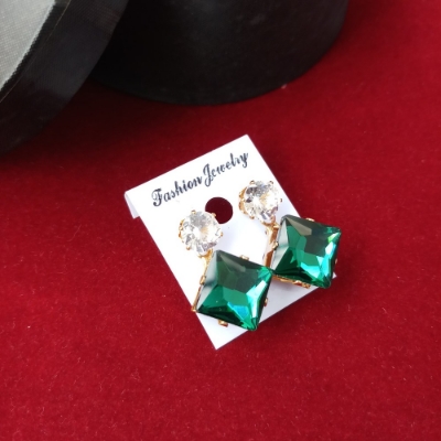 Picture of Stone Earrings (Multicolor) For Women & Girls - 1 Pair Model-ST176 - Ear ring - Earrings - Earrings for Girls - Earrings for Women - কানের দুল