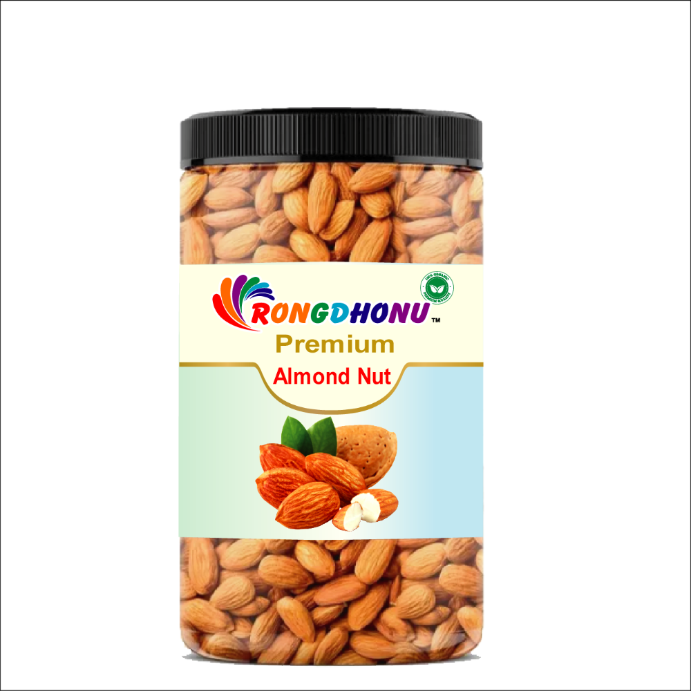 Buy Rongdhonu Premium Almond Nut, Kath Badam (কাঠ বাদাম) -250gm Online at Best Price in Bangladesh