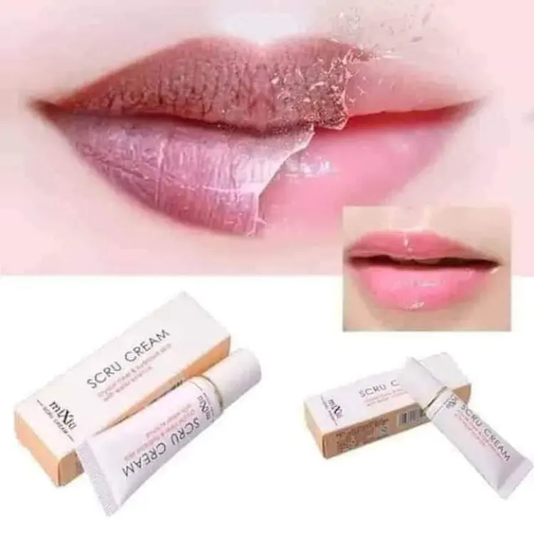 Buy SCRU CREAM Lip gel lip care exfoliating cream pink and moisturizing 11.5g at Best Price In Bangladesh