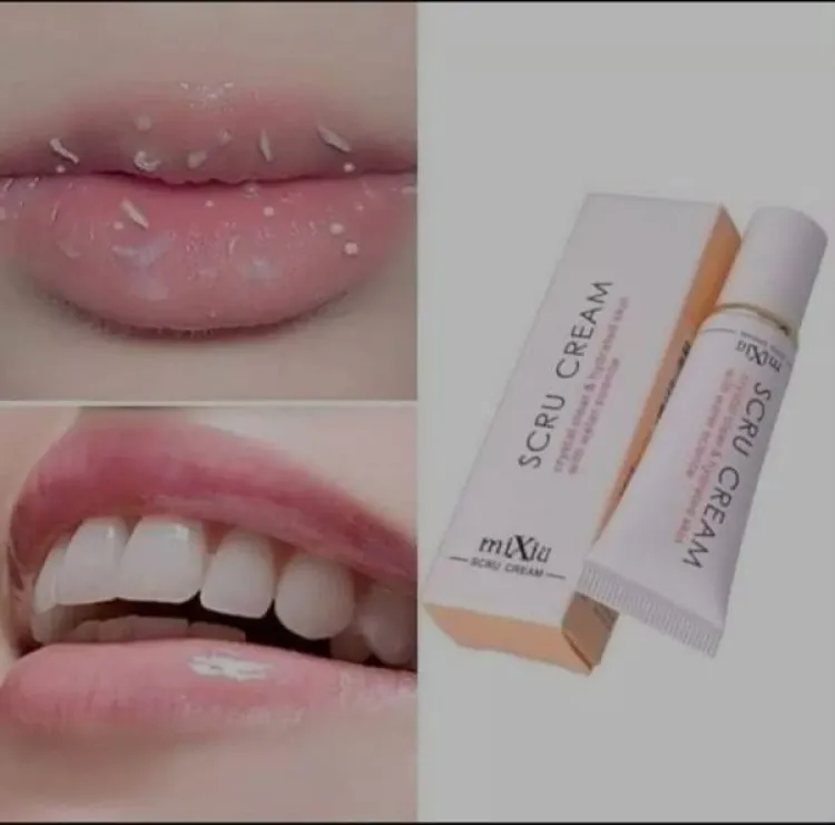 Buy SCRU CREAM Lip gel lip care exfoliating cream pink and moisturizing 11.5g at Best Price In Bangladesh
