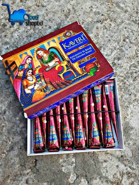 Picture of 100% Orginal 1 PCS Kaveri Mehedi Cone - Lowest Prices in BD