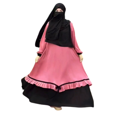 Buy Dubai Cherri Fabric Borkha With Hijab BK-A01 at Best Price in Bangladesh
