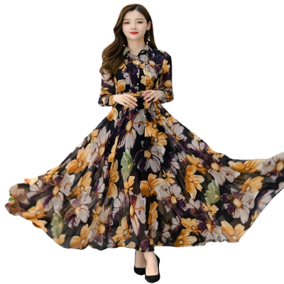 Buy Original 3D Digital Print Stiched Linen Gown GL-P5 at Best Price in Bangladesh