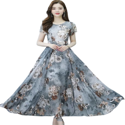 Buy Original 3D Digital Print Stiched Linen Gown GL-P7 at Best Price in Bangladesh