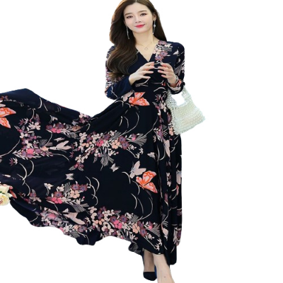 Buy Original 3D Digital Print Stiched Linen Gown GL-P8 at Best Price in Bangladesh