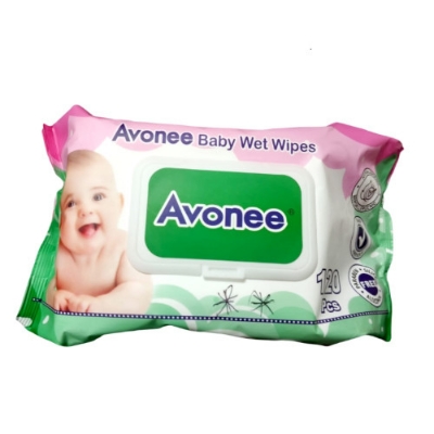 Picture of Avonee Baby Wet Wipes 120 Pcs