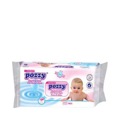 Picture of Pozzy Baby Wet Towel Wipes 120 Pcs