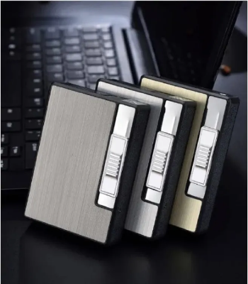 Picture of New 2024 Focus Cigarette Case with Lighter