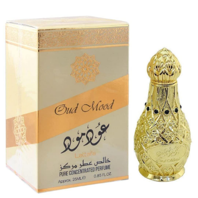 Buy Lattafa Oud Mood Concentrated Perfume Oil - 25ML at Best Price In Bangladesh