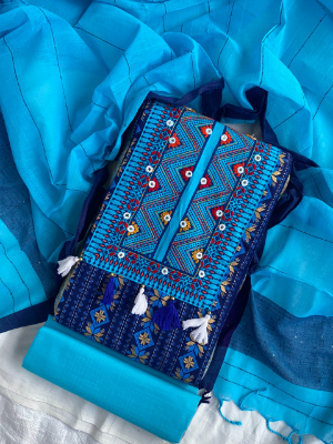 Buy Premium Aarong Cotton yeok 3 piece 3N-19 Online at Best Price