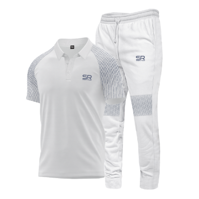 Picture of Men Summer Premium White Tracksuit