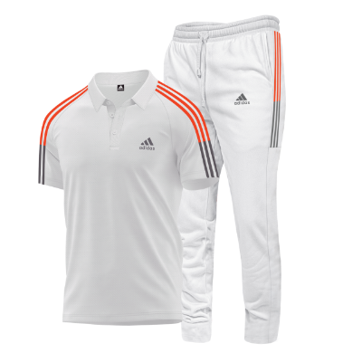 Picture of Men Summer Premium White Tracksuit