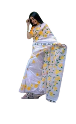 Buy Exclusive Hand Print Half Silk Sharee SP-85 at Best Price In Bangladesh