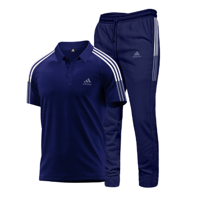 Picture of Men Summer Premium Blue Tracksuit
