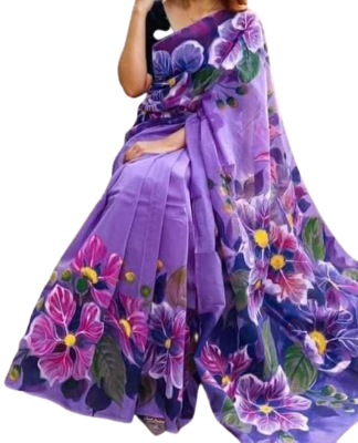 Buy Exclusive Hand Print Half Silk Sharee SP-89 at Best Price In Bangladesh