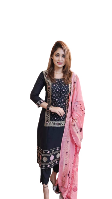 Buy Cotton Block Print Unstitched 3 Piece 3P-12 Online at Best Price in Bangladesh