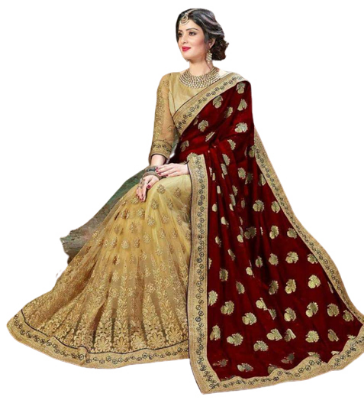 Buy Soft Weightless Georgette Sharee With Blouse SJ-10 at Best Price In Bangladesh