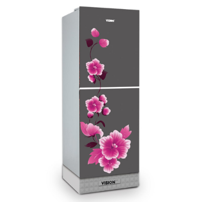 Buy VISION Glass Door Refrigerator RE-180 Liter  Mirror Iris Top Mount at Best Price in Bangladesh