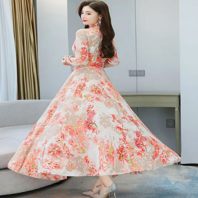 Buy Premium 3D Digital Print Stiched Linen Gown GL-P1 at Best Price in Bangladesh