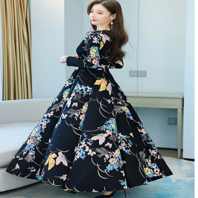 Buy Premium 3D Digital Print Stiched Linen Gown GL-P6 at Best Price in Bangladesh