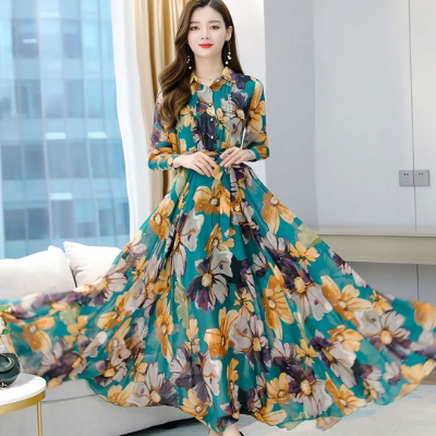 Buy Premium 3D Digital Print Stiched Linen Gown GL-P9 at Best Price in Bangladesh