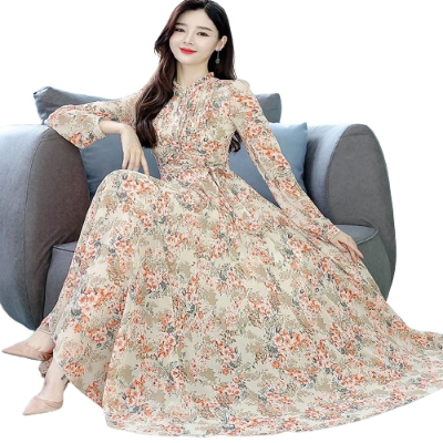 Buy Premium 3D Digital Print Stiched Linen Gown GL-P10 at Best Price in Bangladesh