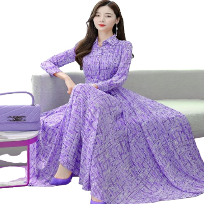 Buy Premium 3D Digital Print Stiched Linen Gown GL-P11 at Best Price in Bangladesh