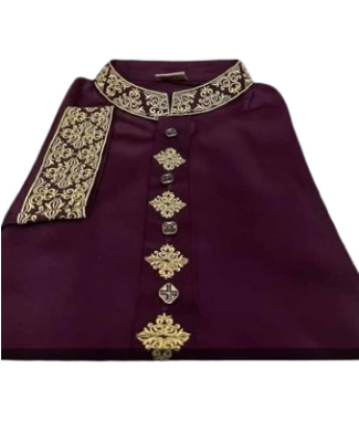 Buy Indian Cotton Semi Long Embroidery Panjabi P-N36 at Best Price in Bangladesh