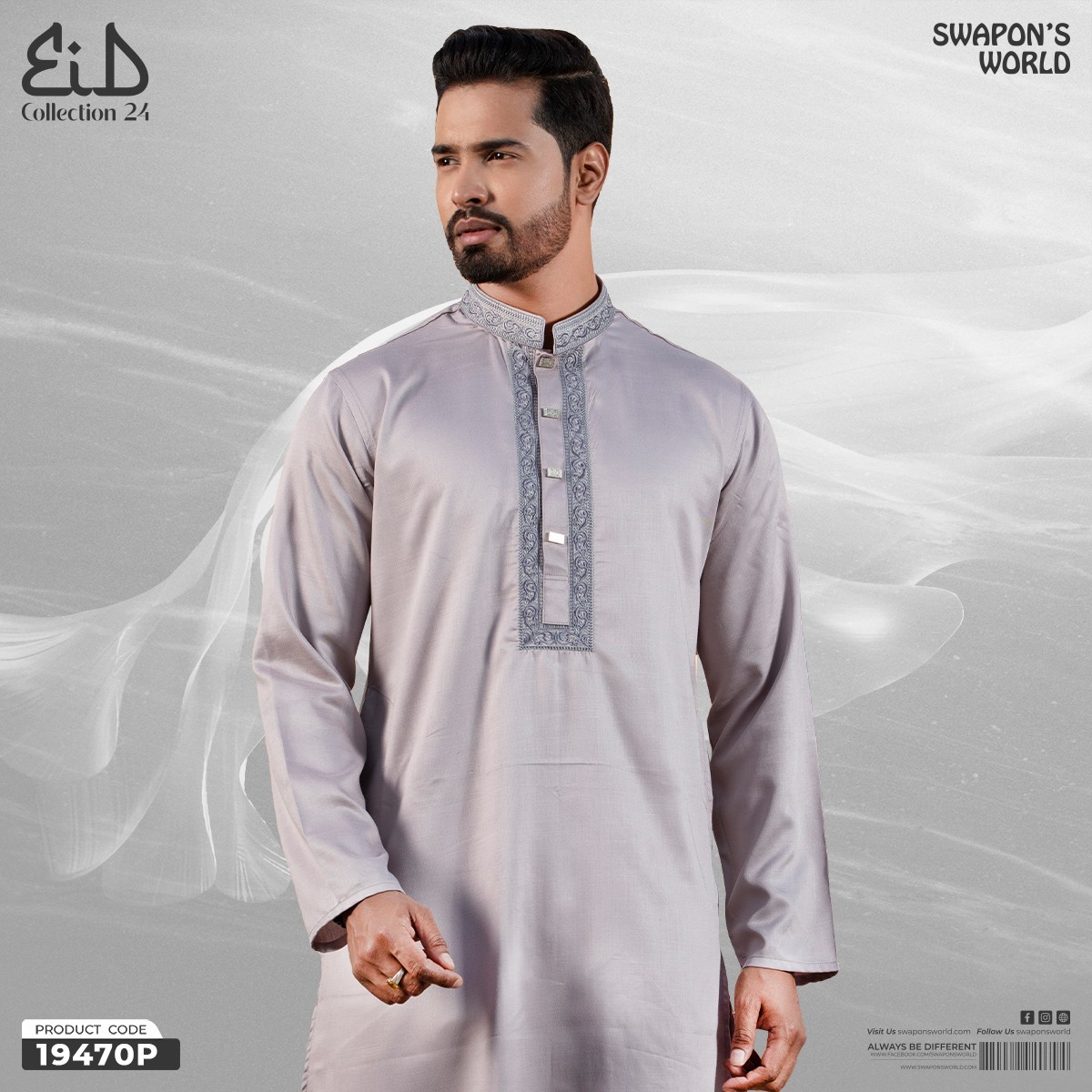 Picture of Mens Premium Embroidery Panjabi