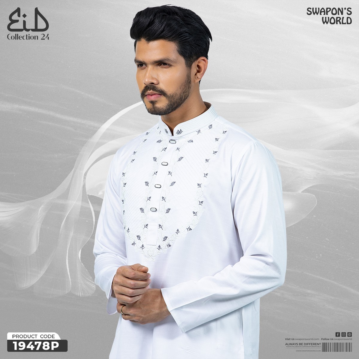 Picture of Mens Premium Embroidery Panjabi