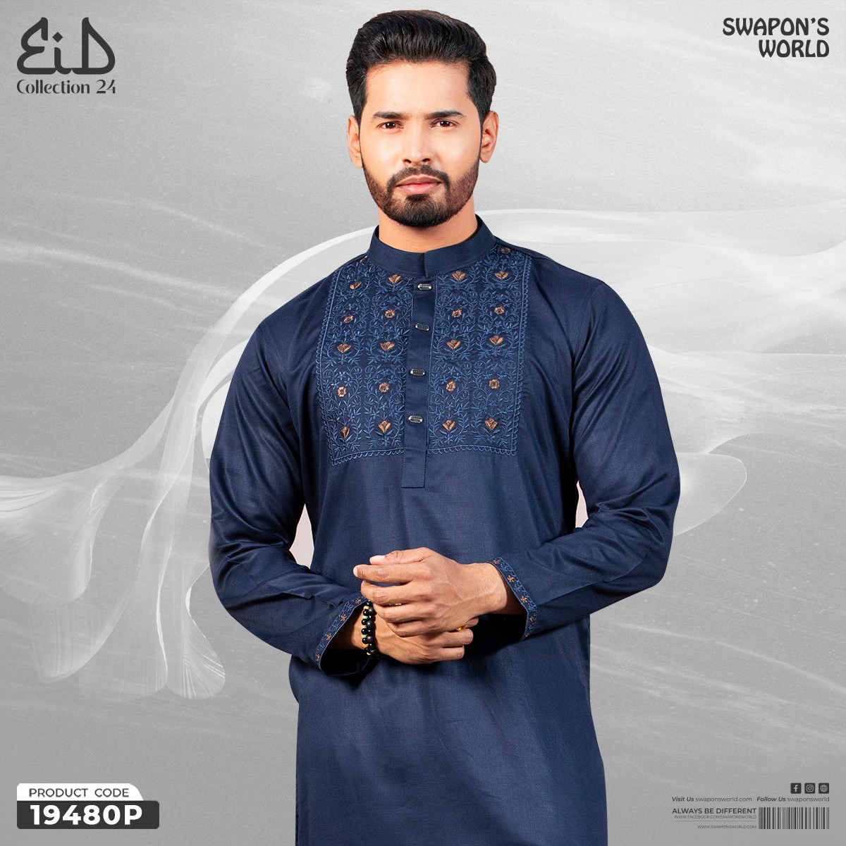 Picture of Mens Premium Embroidery Panjabi