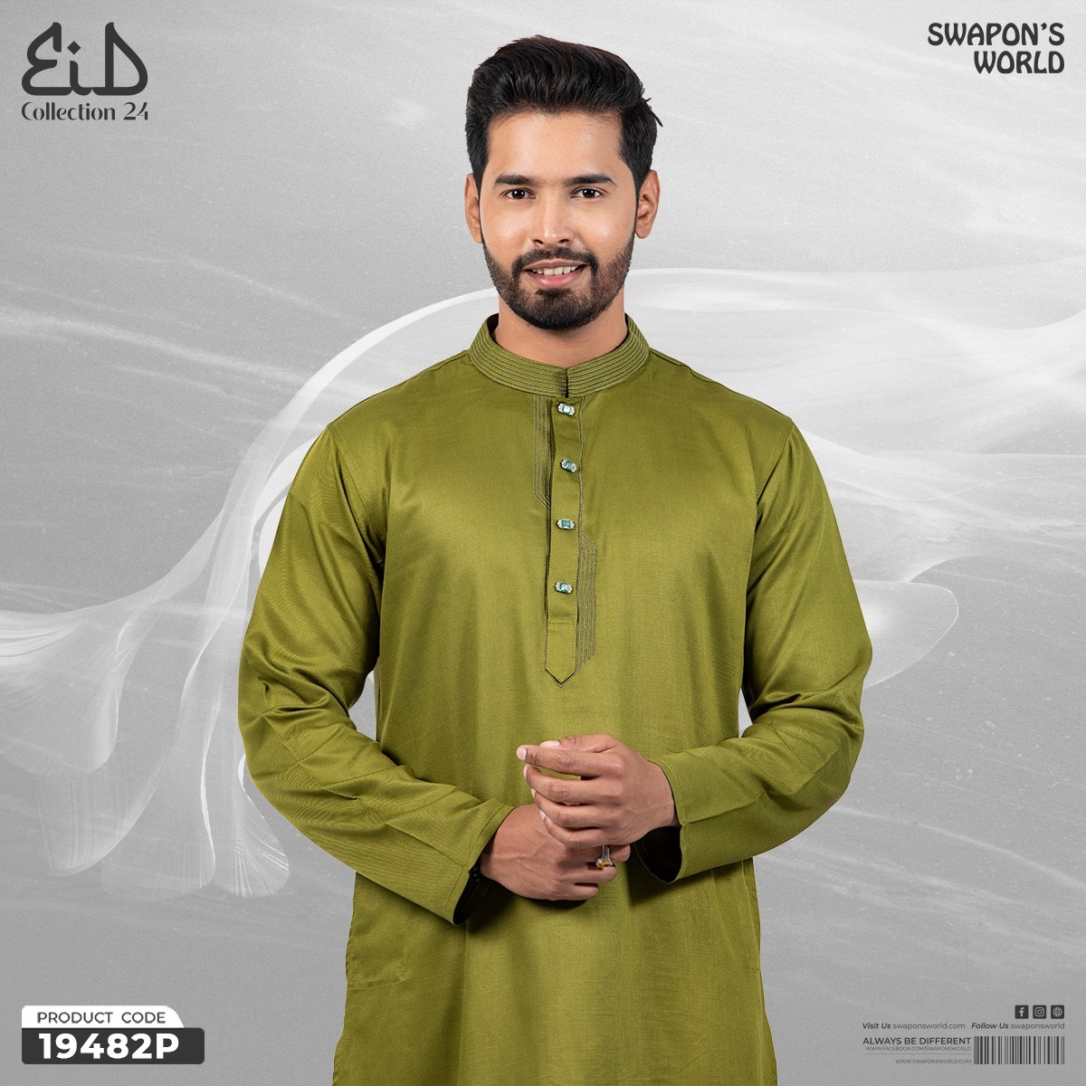 Picture of Mens Premium Embroidery Panjabi